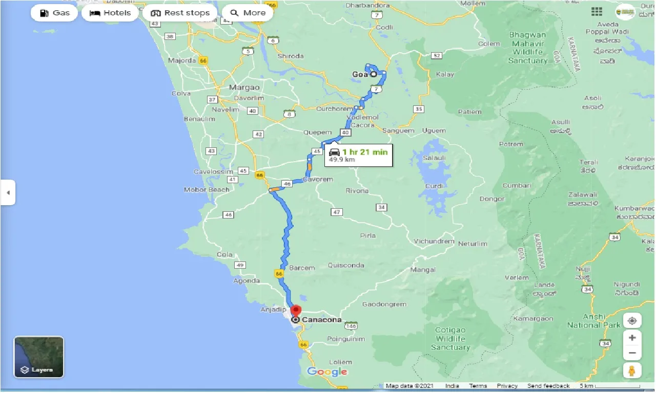 goa-to-canacona-one-way