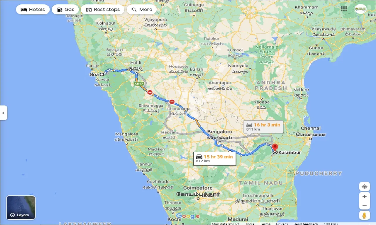 goa-to-kalambur-round-trip