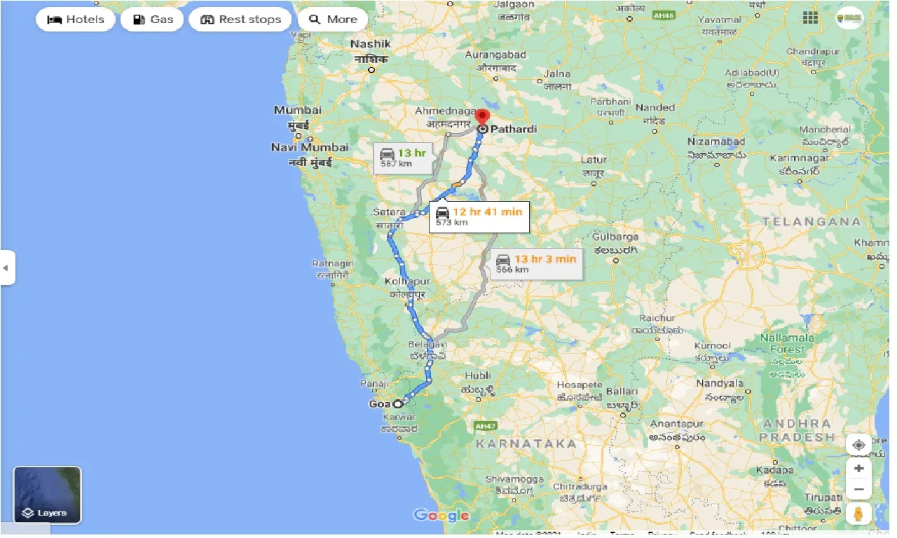 goa-to-pathardi-one-way