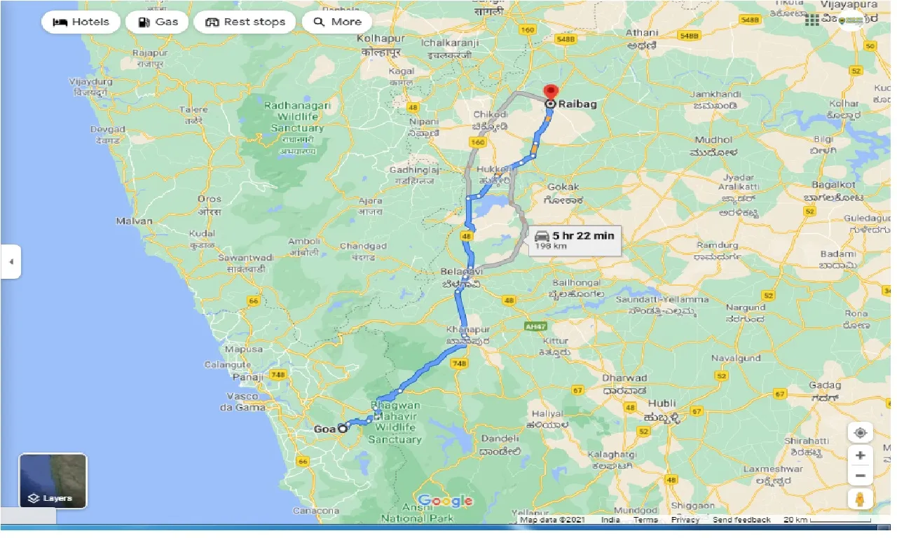 goa-to-raybag-round-trip