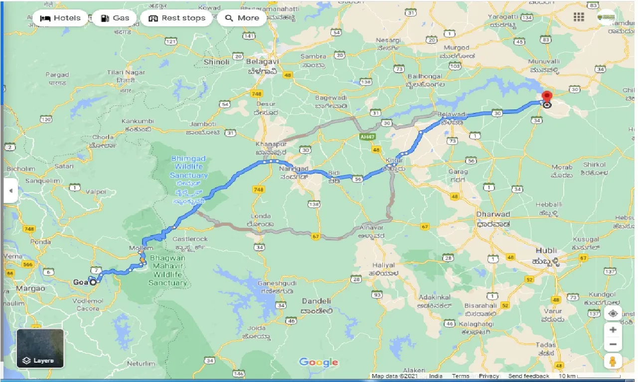 goa-to-saundatti-yellamma-round-trip