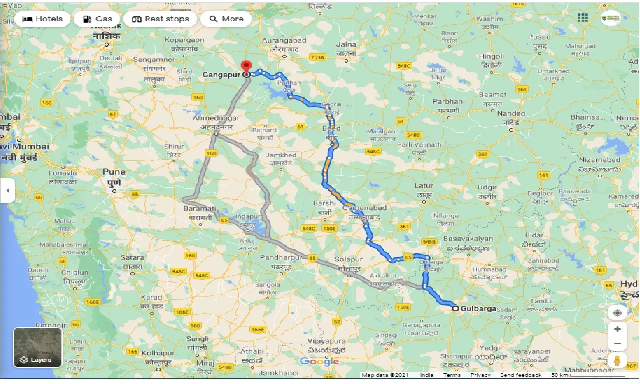 gulbarga-to-gangapur-maharashtra-round-trip