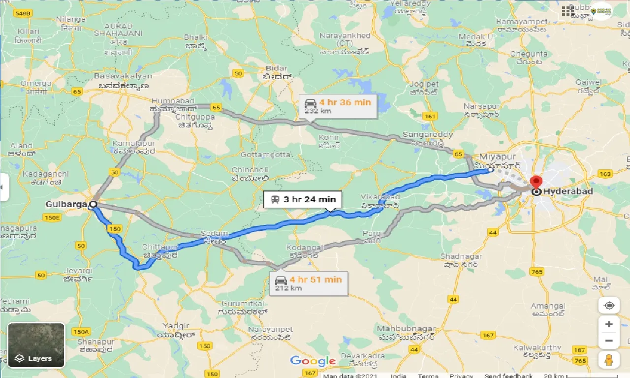 gulbarga-to-hyderabad-round-trip