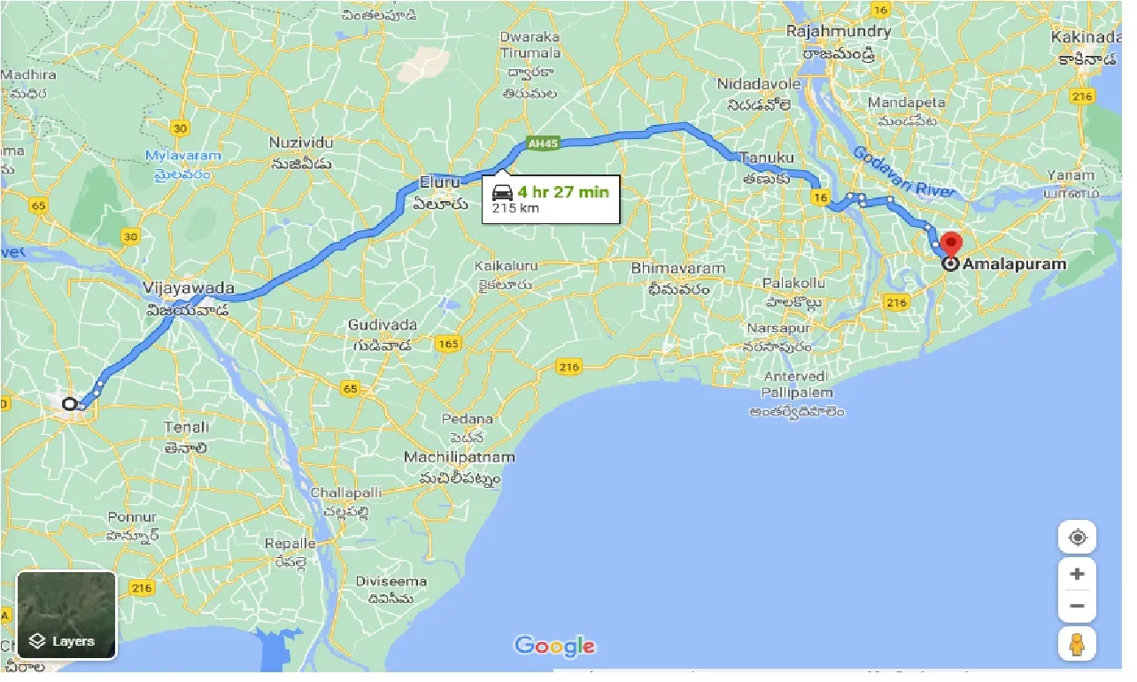 guntur-to-amalapuram-taxi