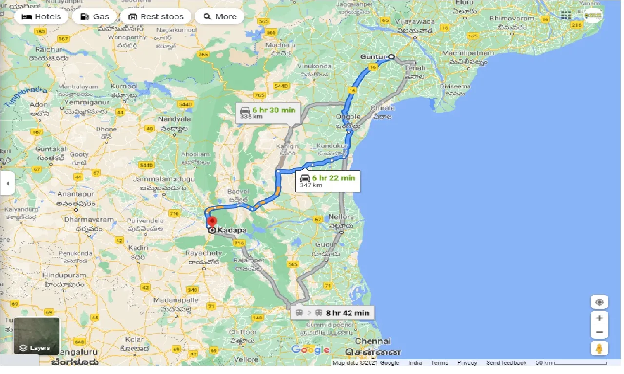 guntur-to-kadapa-round-trip