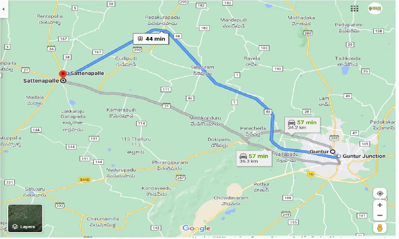 guntur-to-sattenapalle-taxi