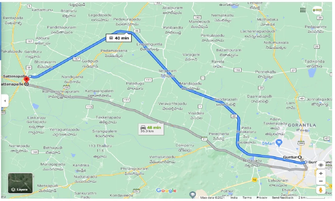 guntur-to-sattenapalli-round-trip