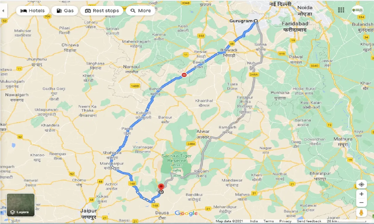 gurgaon-to-bhangarh-round-trip