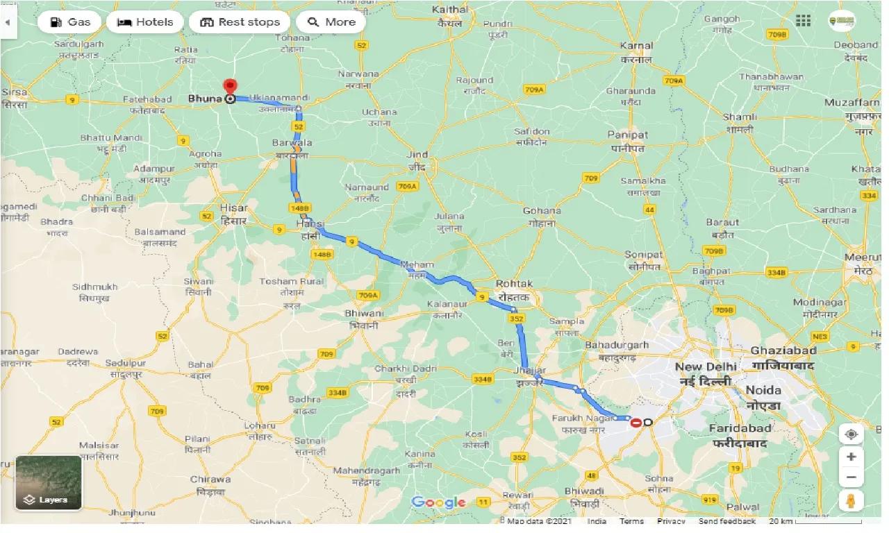 gurgaon-to-bhuna-round-trip