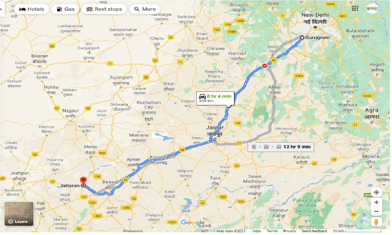 gurgaon-to-jaitaran-one-way