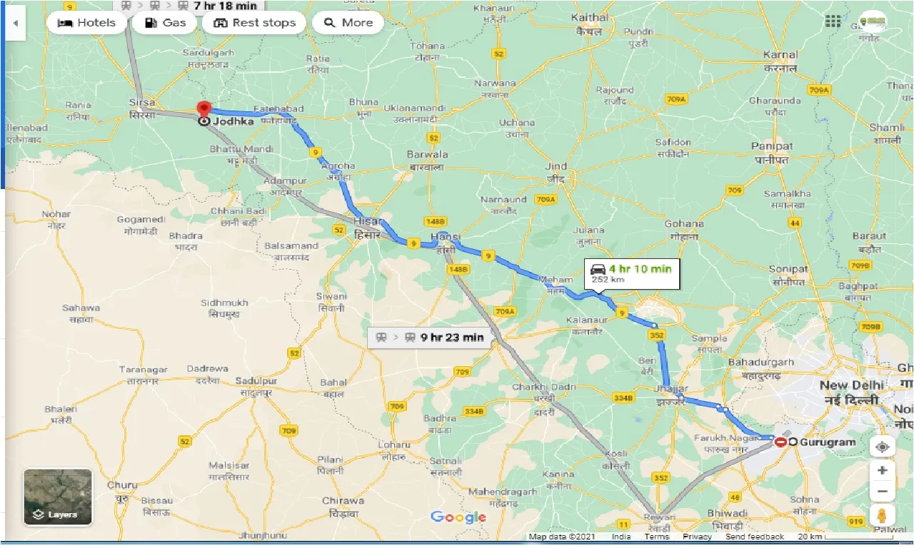 gurgaon-to-jodhka-round-trip