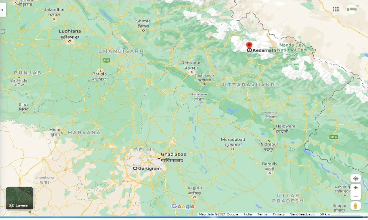 gurgaon-to-kedarnath-one-way