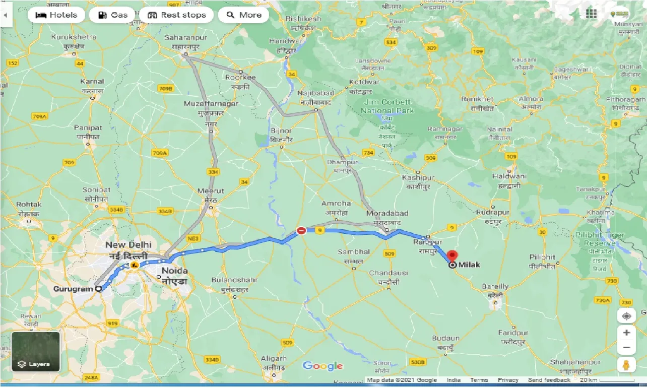 gurgaon-to-milak-round-trip