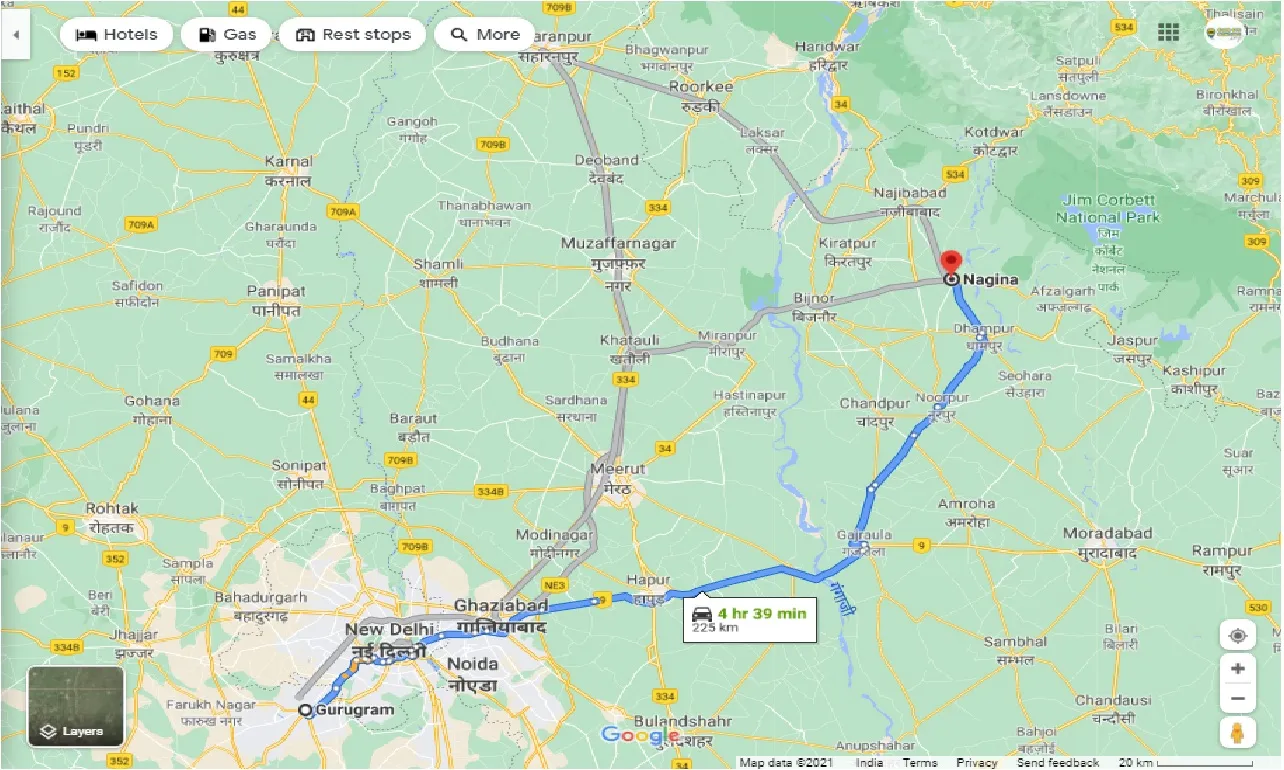 gurgaon-to-nagina-round-trip