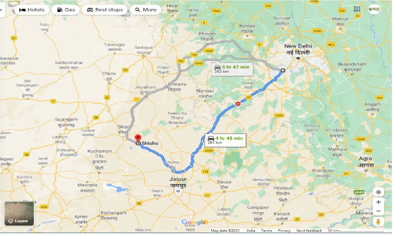 gurgaon-to-shishu-round-trip