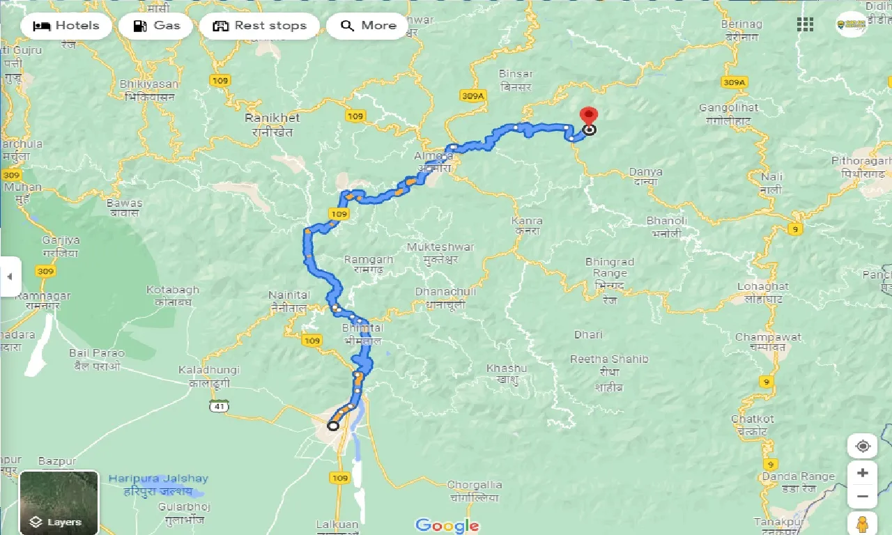 haldwani-to-jageshwar-one-way