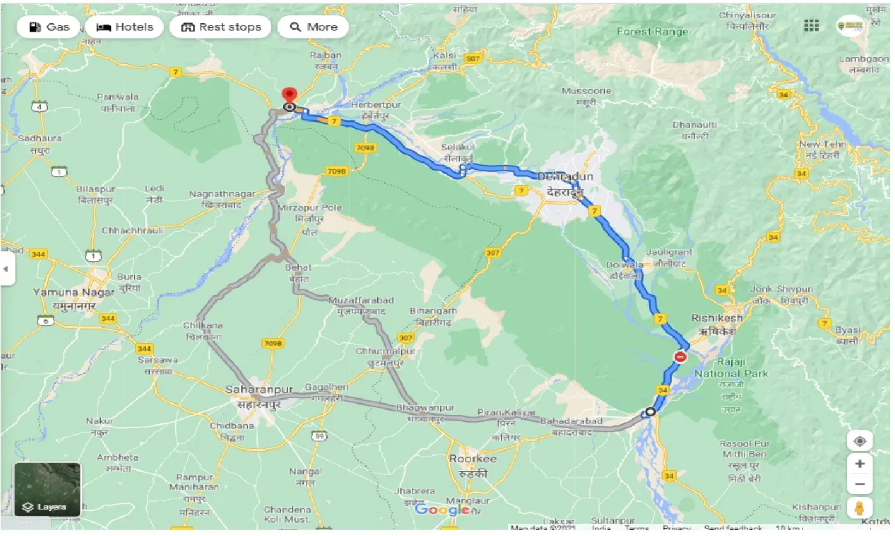 haridwar-to-paonta-sahib-one-way