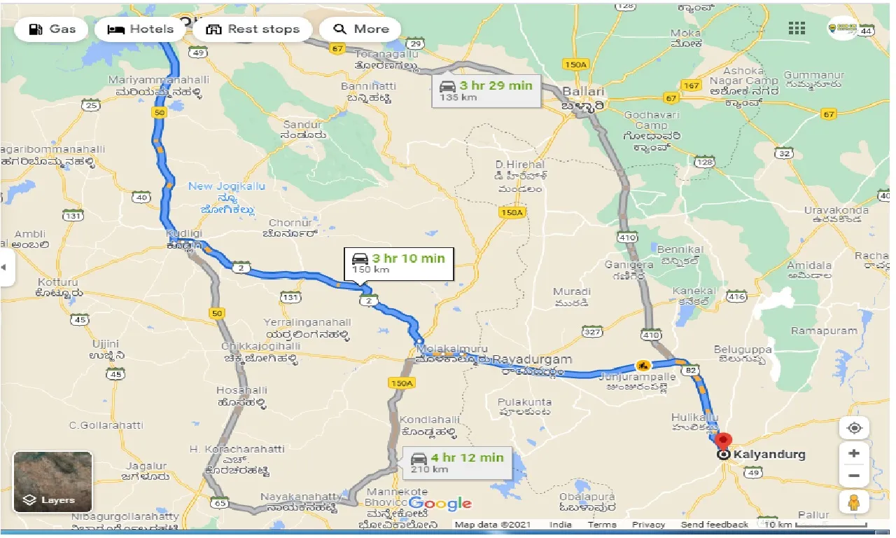 hospet-to-kalyandurg-round-trip