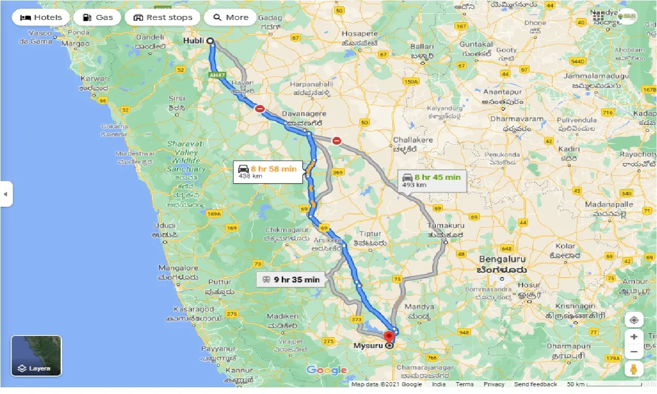 hubli-to-mysore-outstation