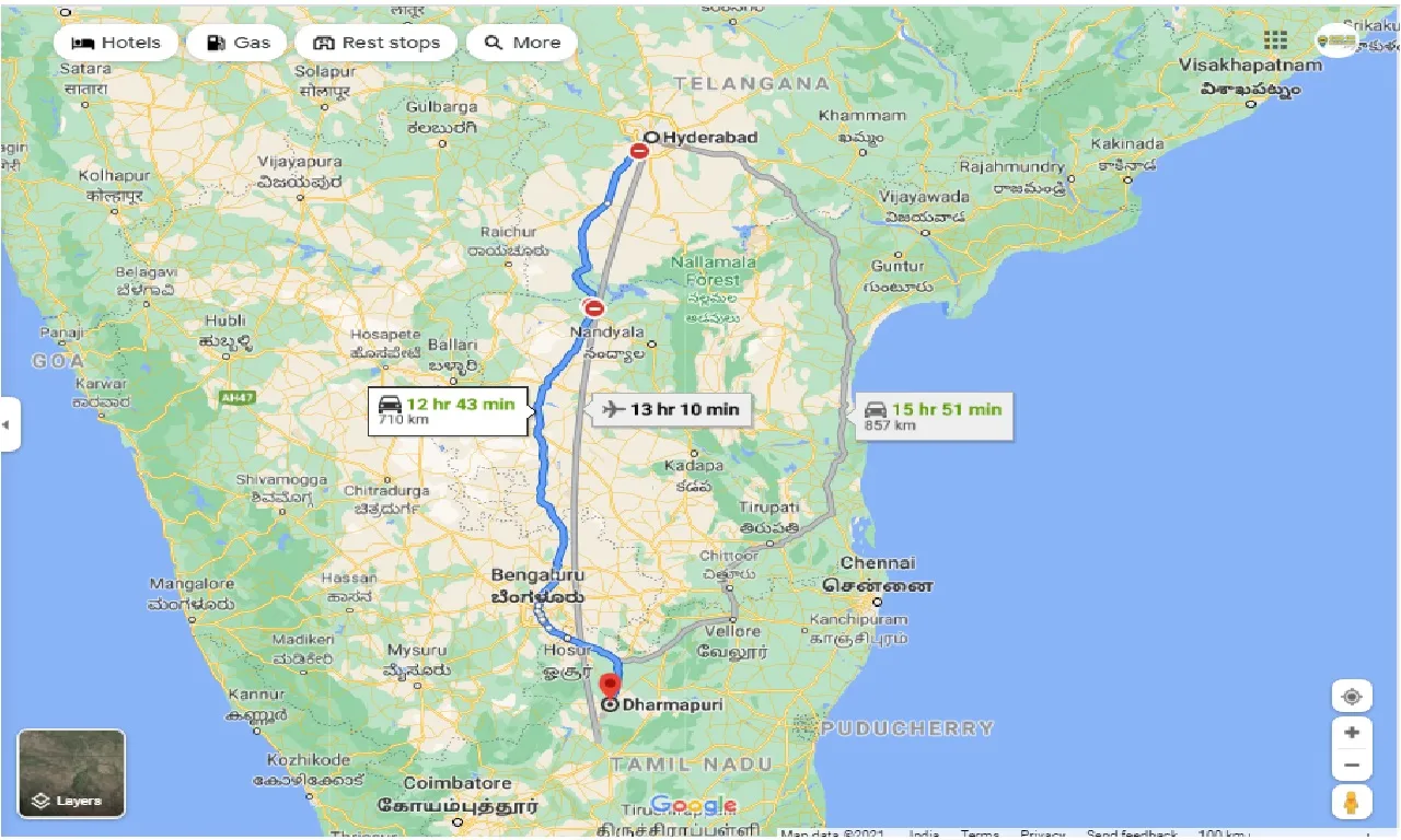 hyderabad-to-dharmapuri-round-trip