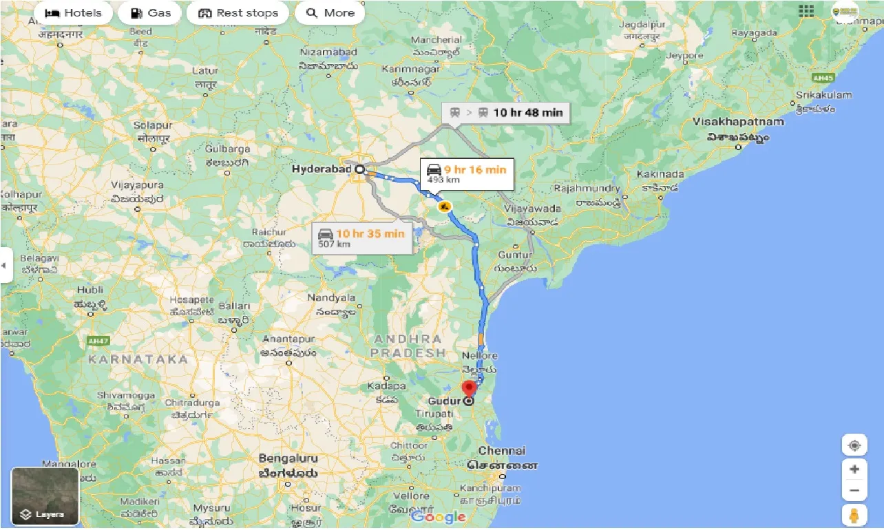 hyderabad-to-gudur-one-way