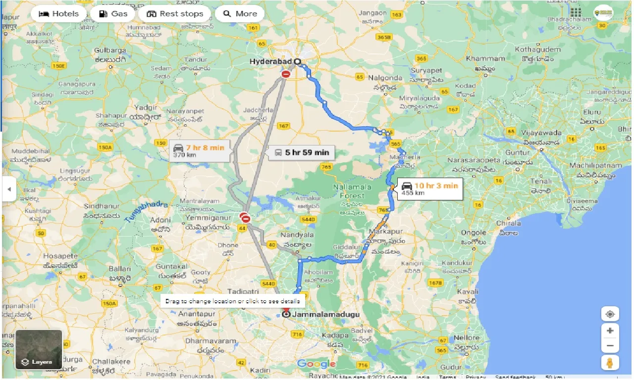 hyderabad-to-jammalamadugu-one-way