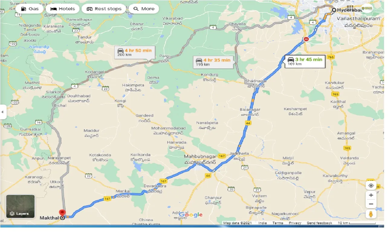 hyderabad-to-makthal-round-trip