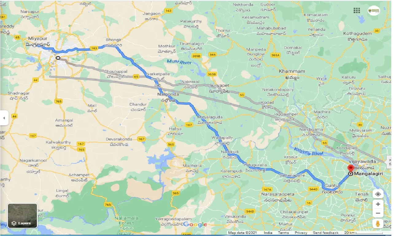 hyderabad-to-mangalagiri-one-way