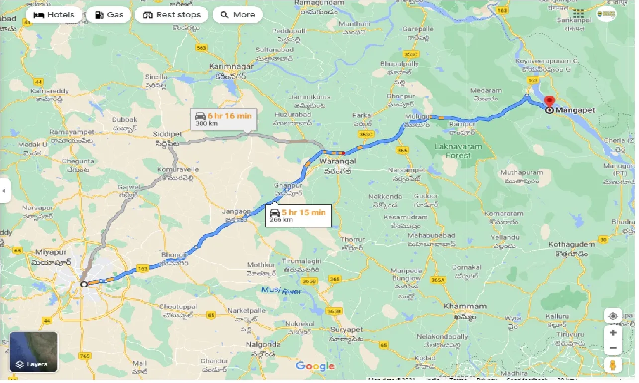 hyderabad-to-mangapet-round-trip