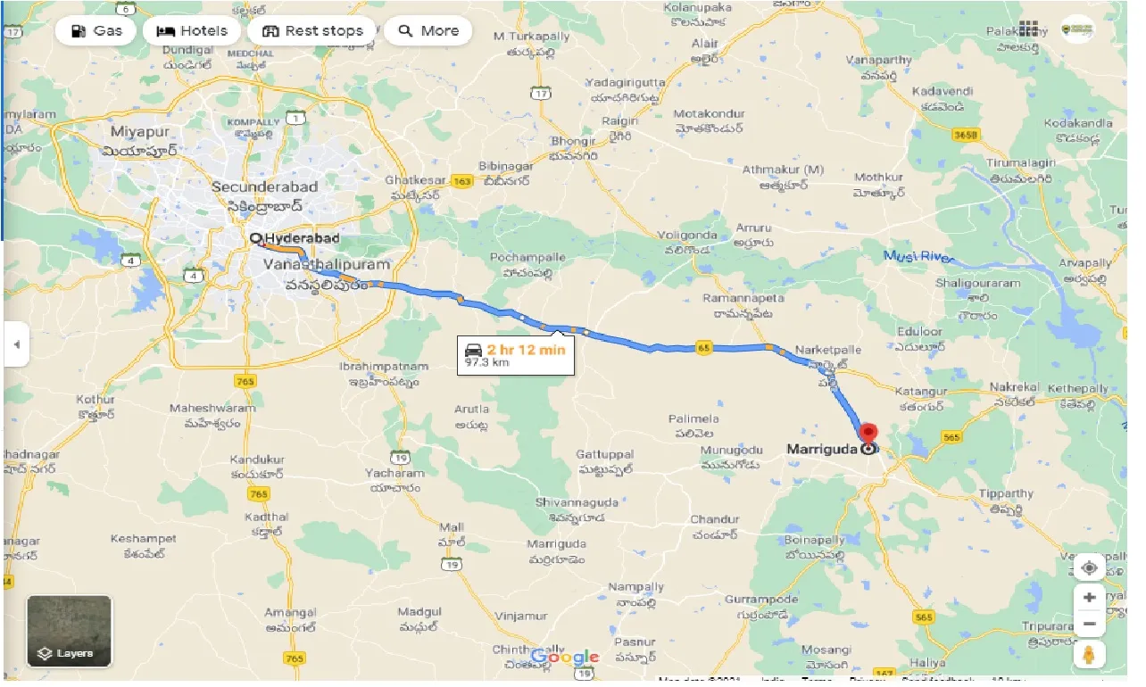 hyderabad-to-marriguda-round-trip