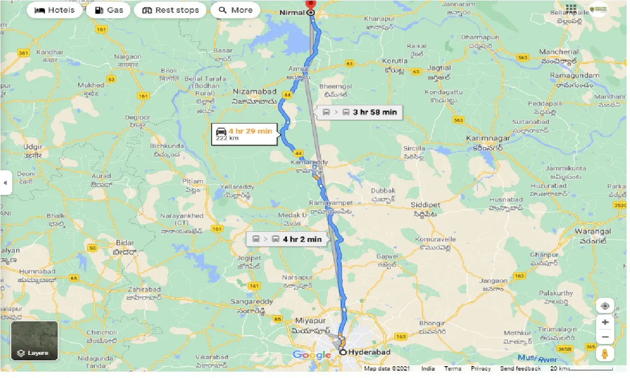 hyderabad-to-nirmal-round-trip