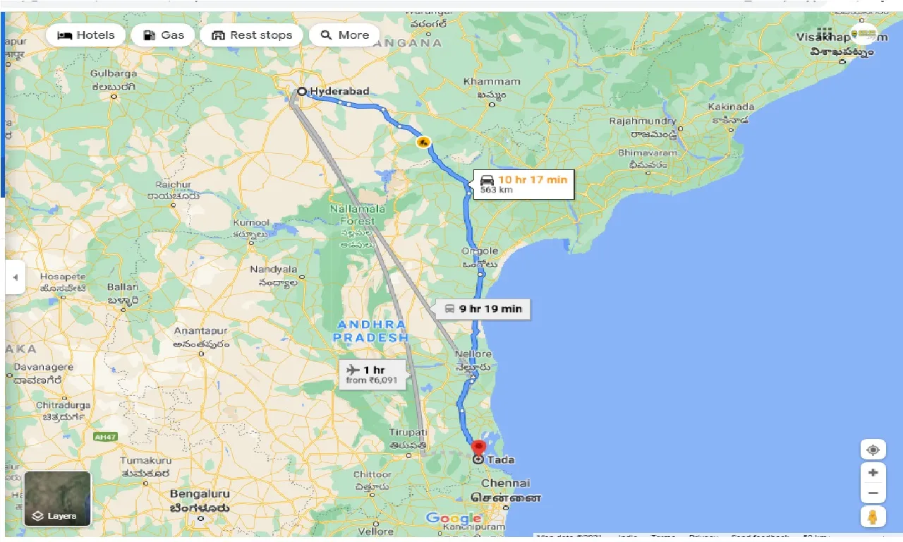 hyderabad-to-tada-one-way