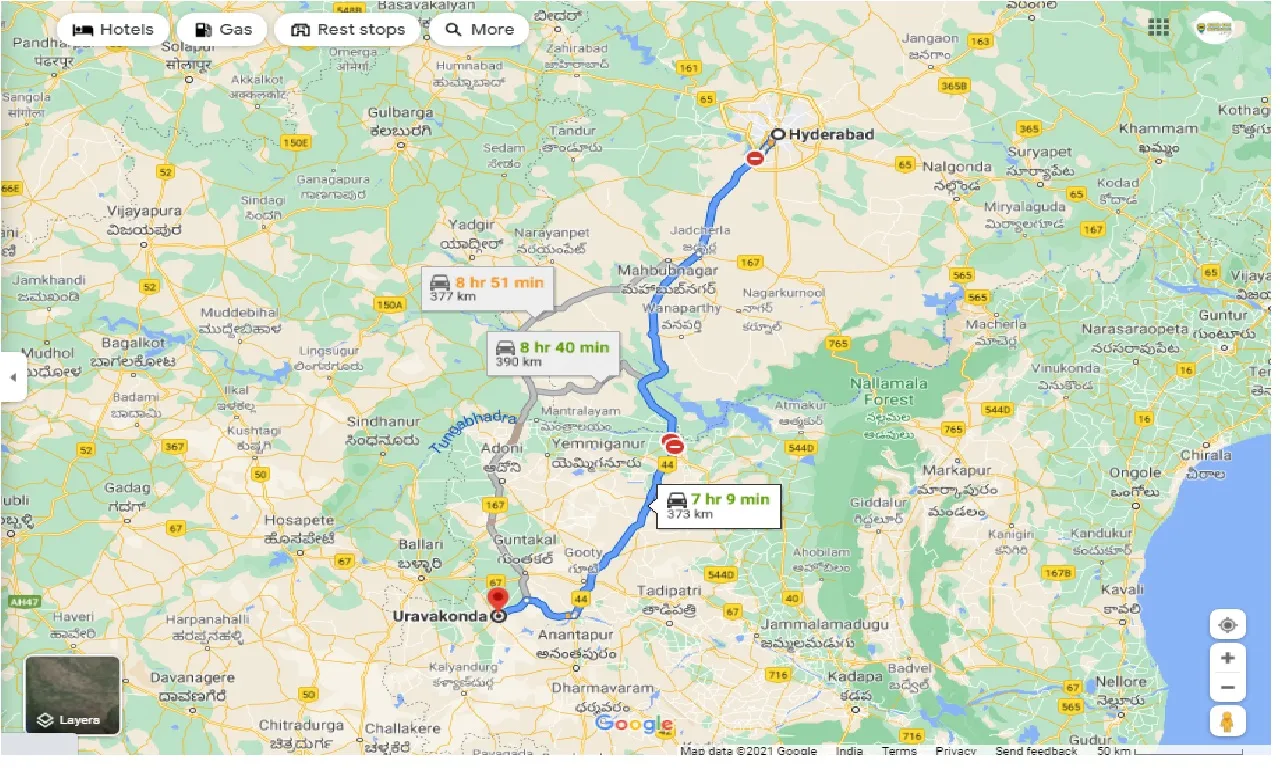 hyderabad-to-uravakonda-one-way