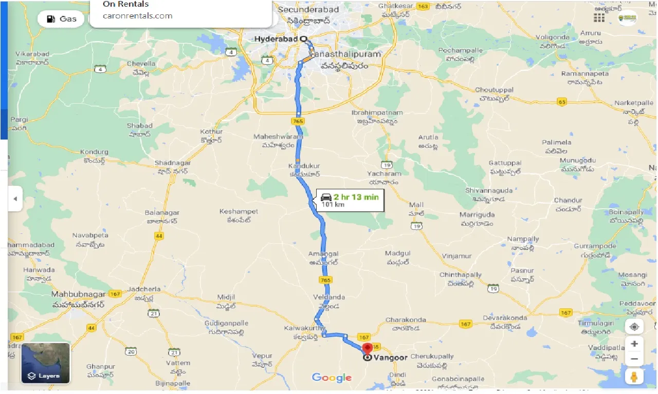 hyderabad-to-vangoor-round-trip