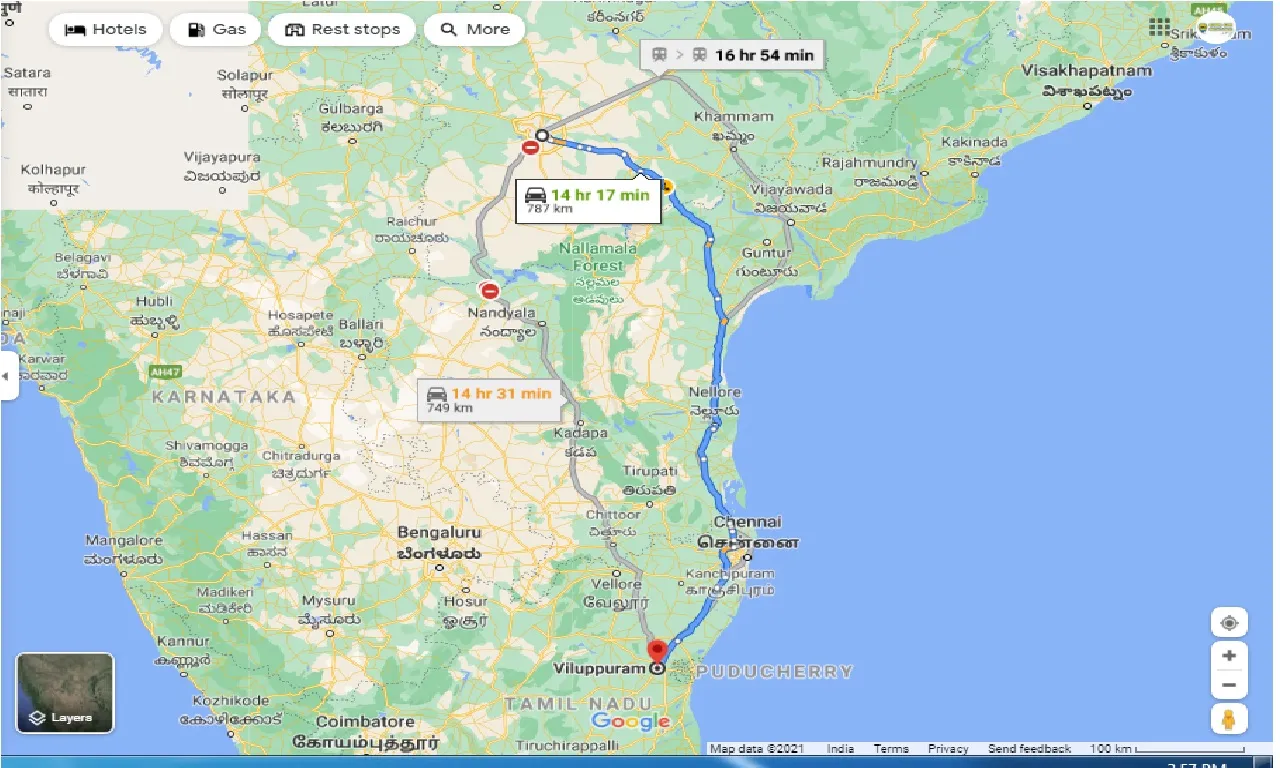 hyderabad-to-villupuram-round-trip