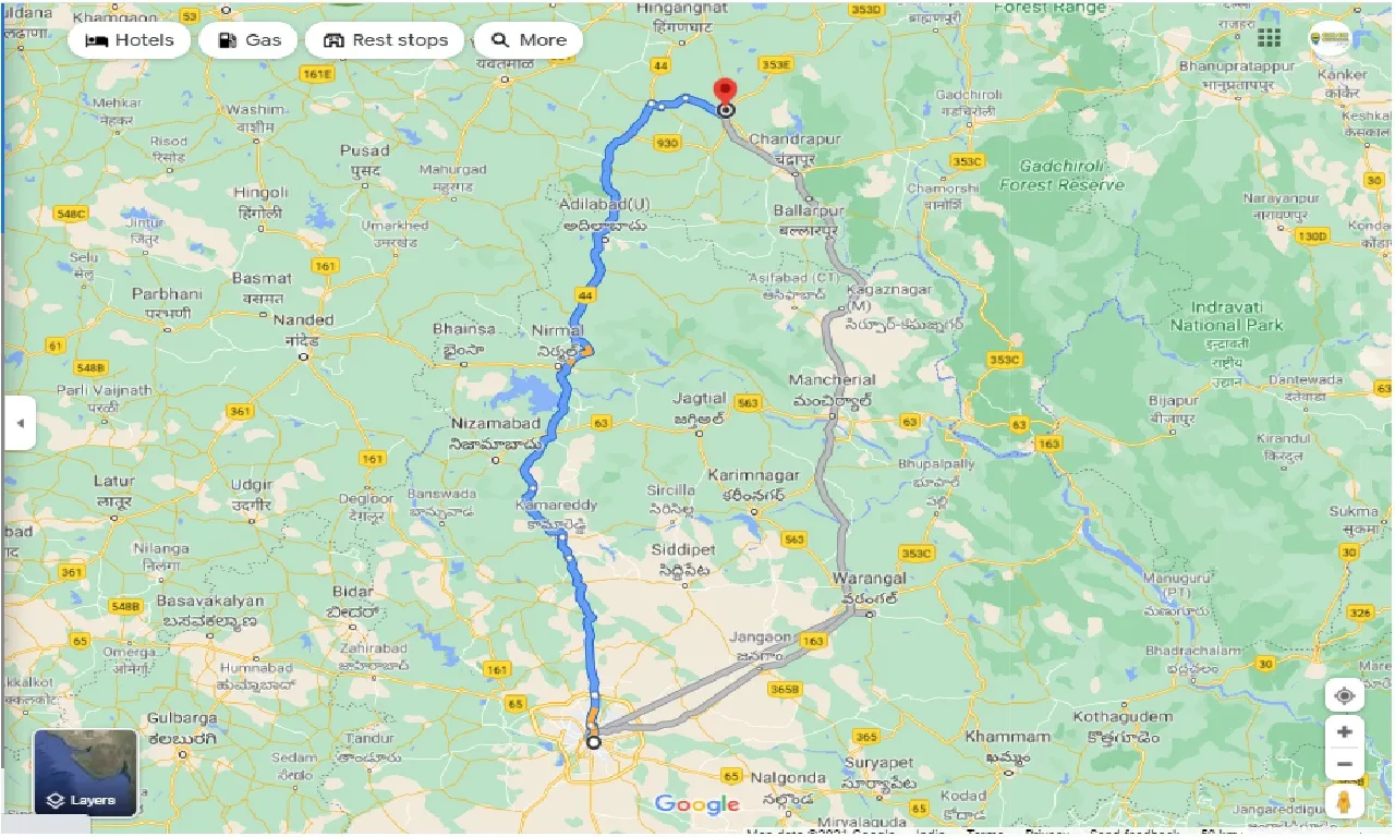 hyderabad-to-warora-one-way