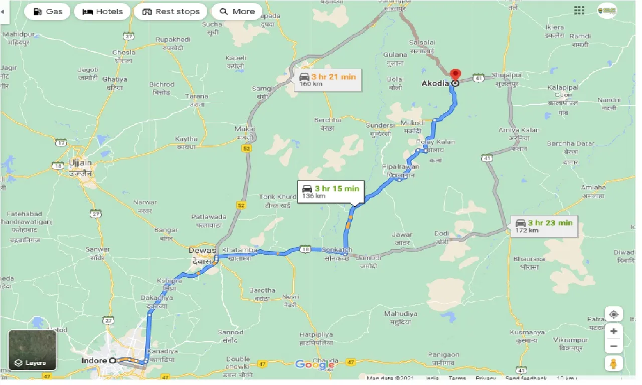 indore-to-akodia-one-way