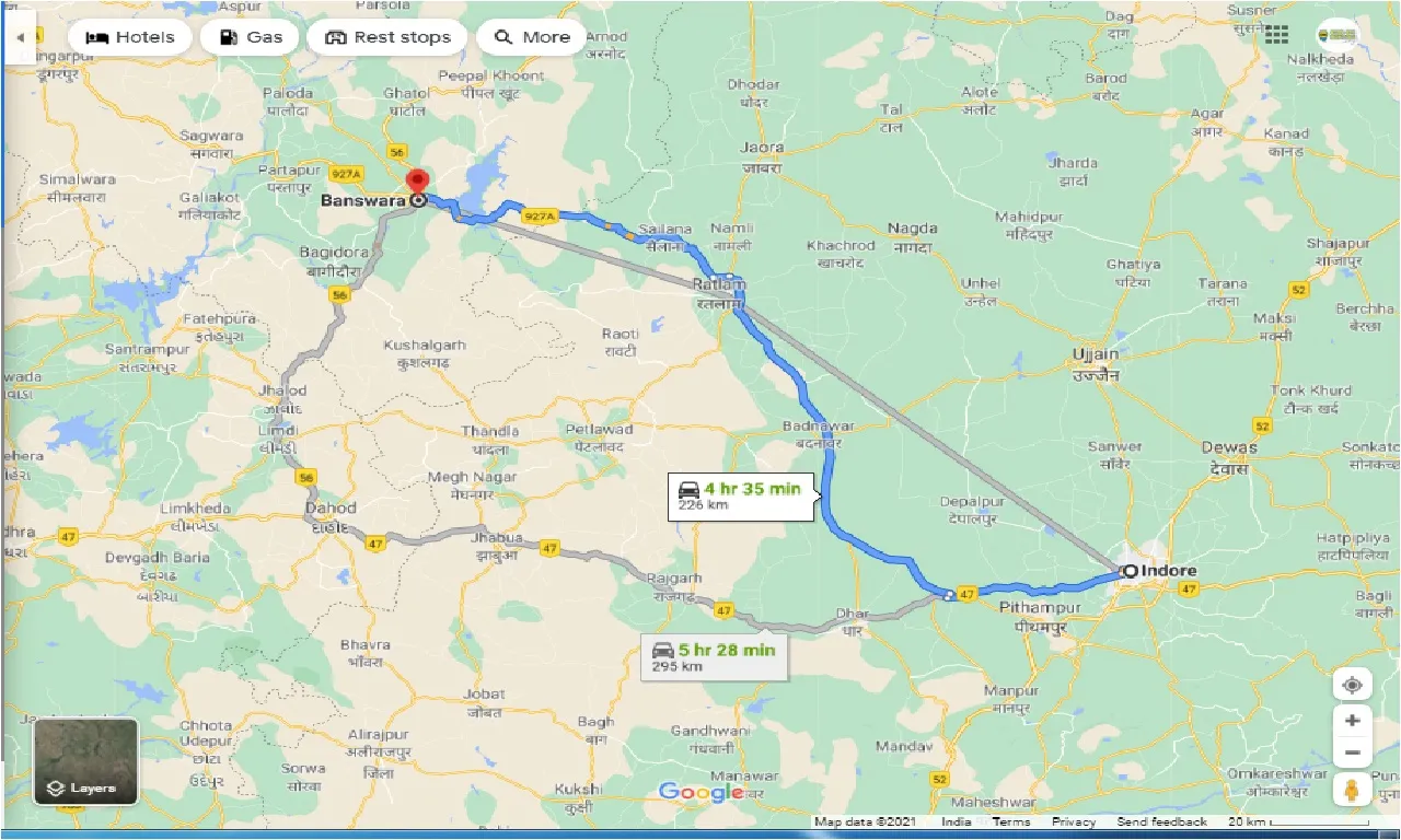 indore-to-banswara-one-way