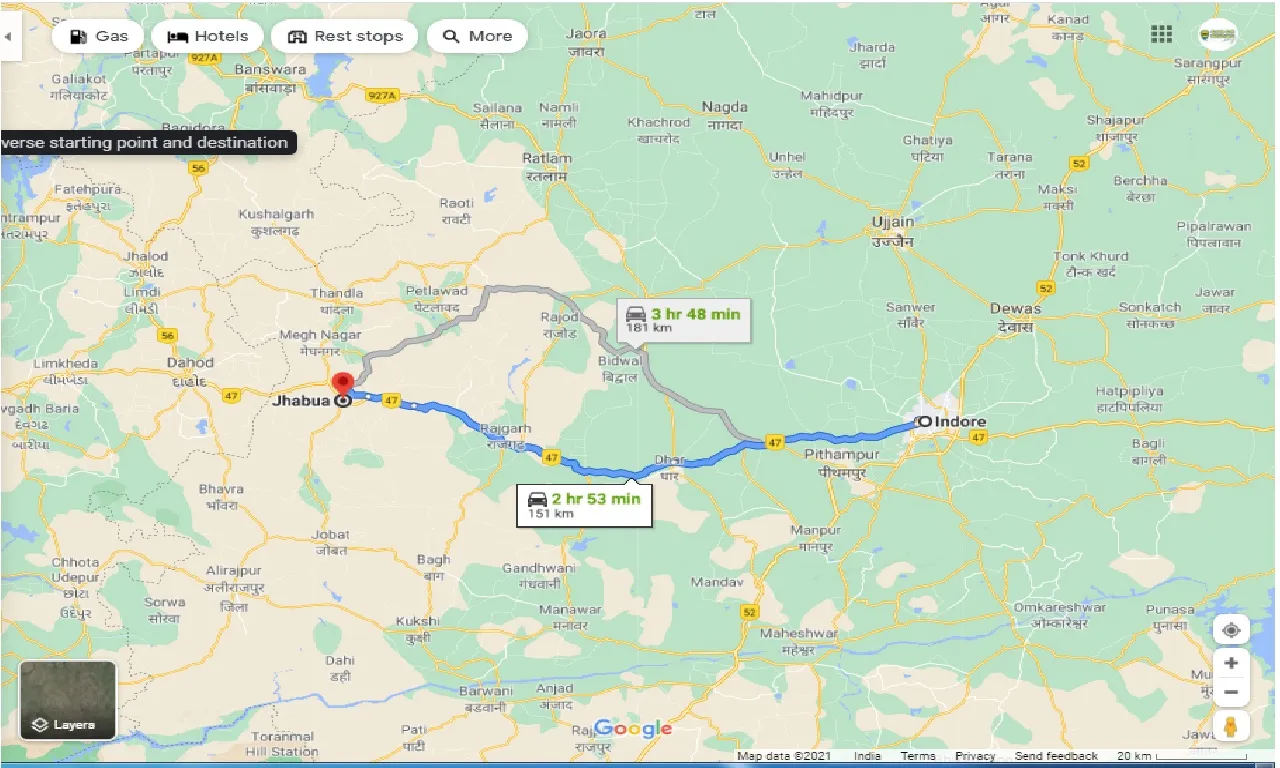 indore-to-jhabua-round-trip