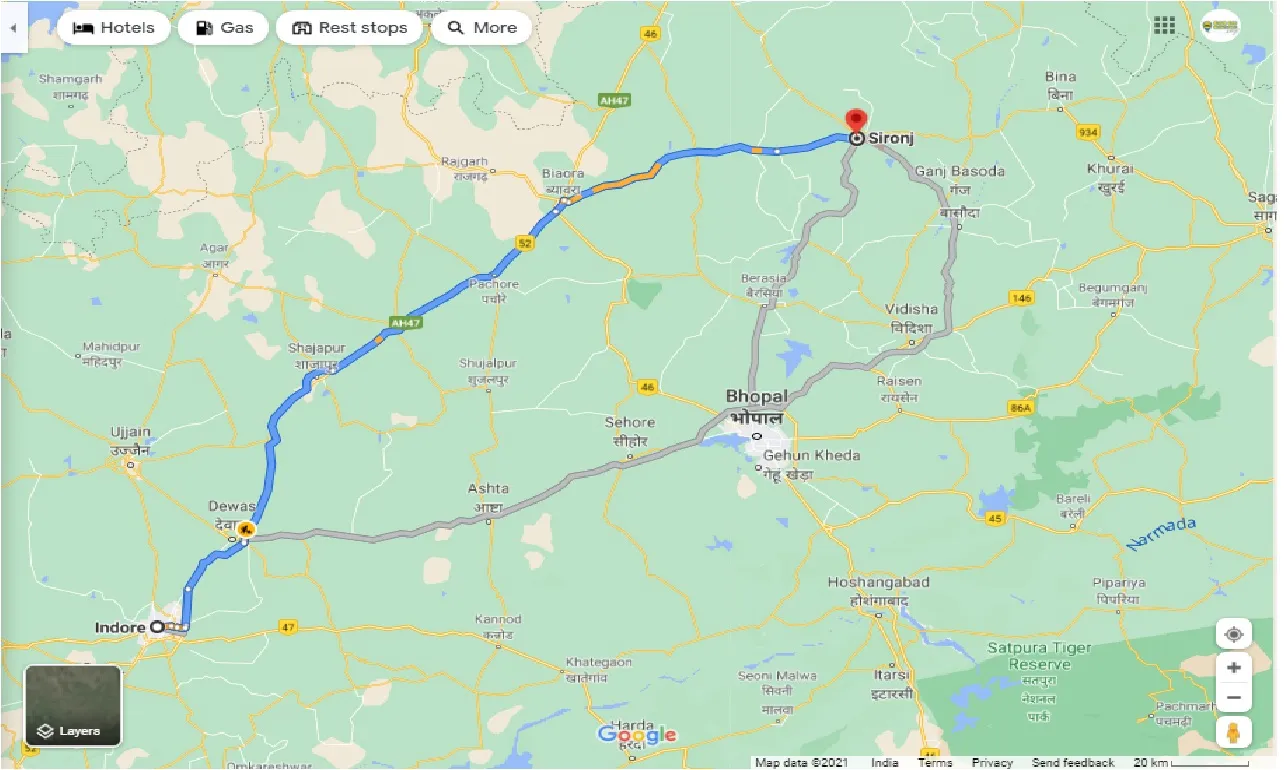 indore-to-sironj-round-trip