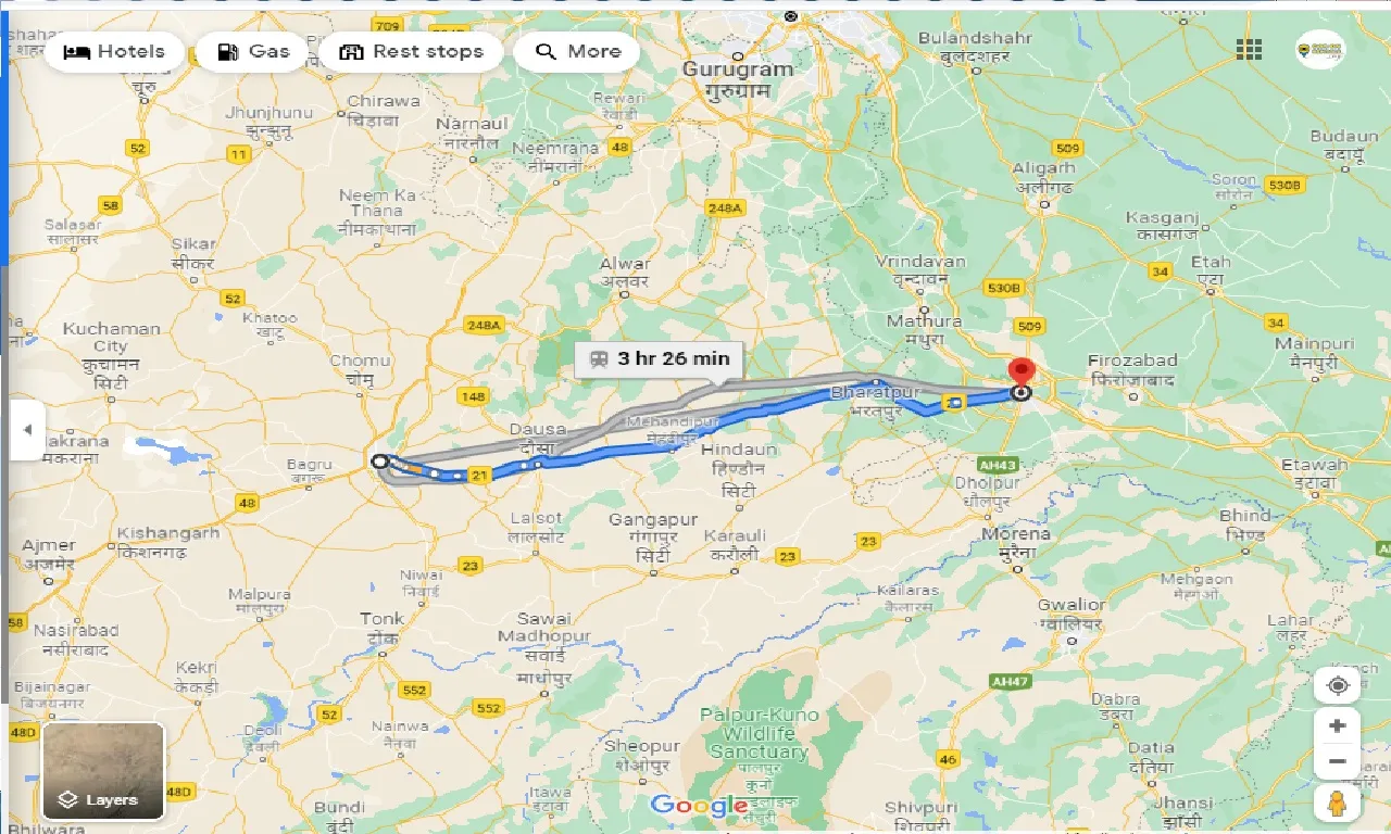 jaipur-to-agra-one-way