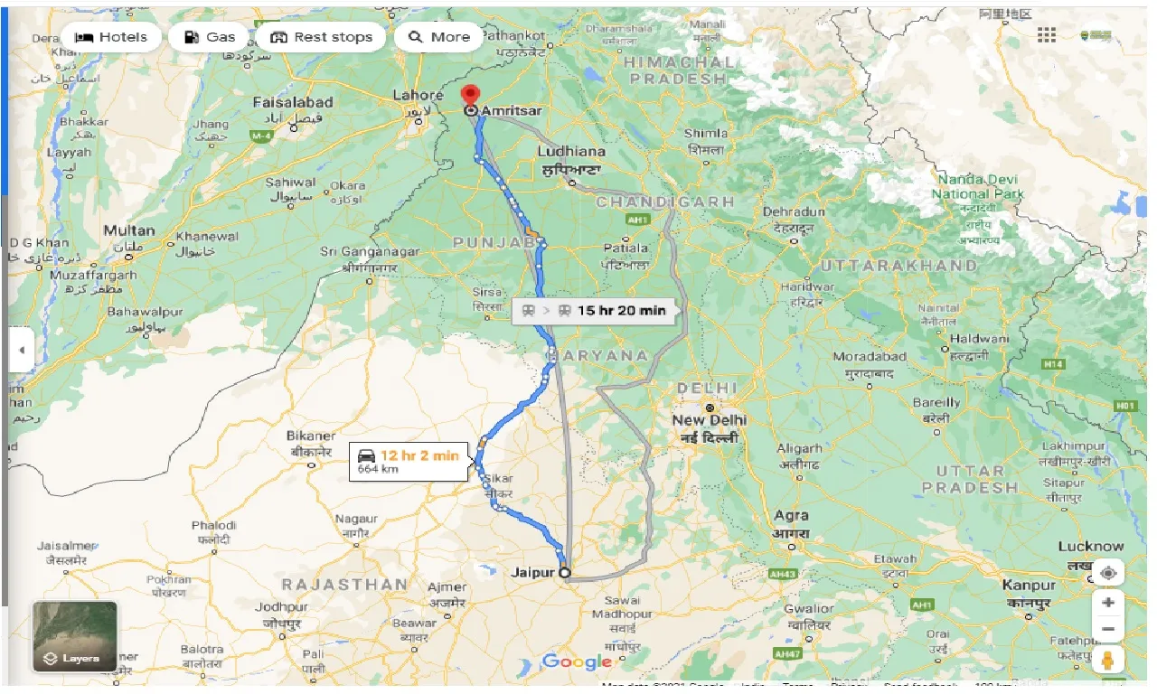 jaipur-to-amritsar-one-way