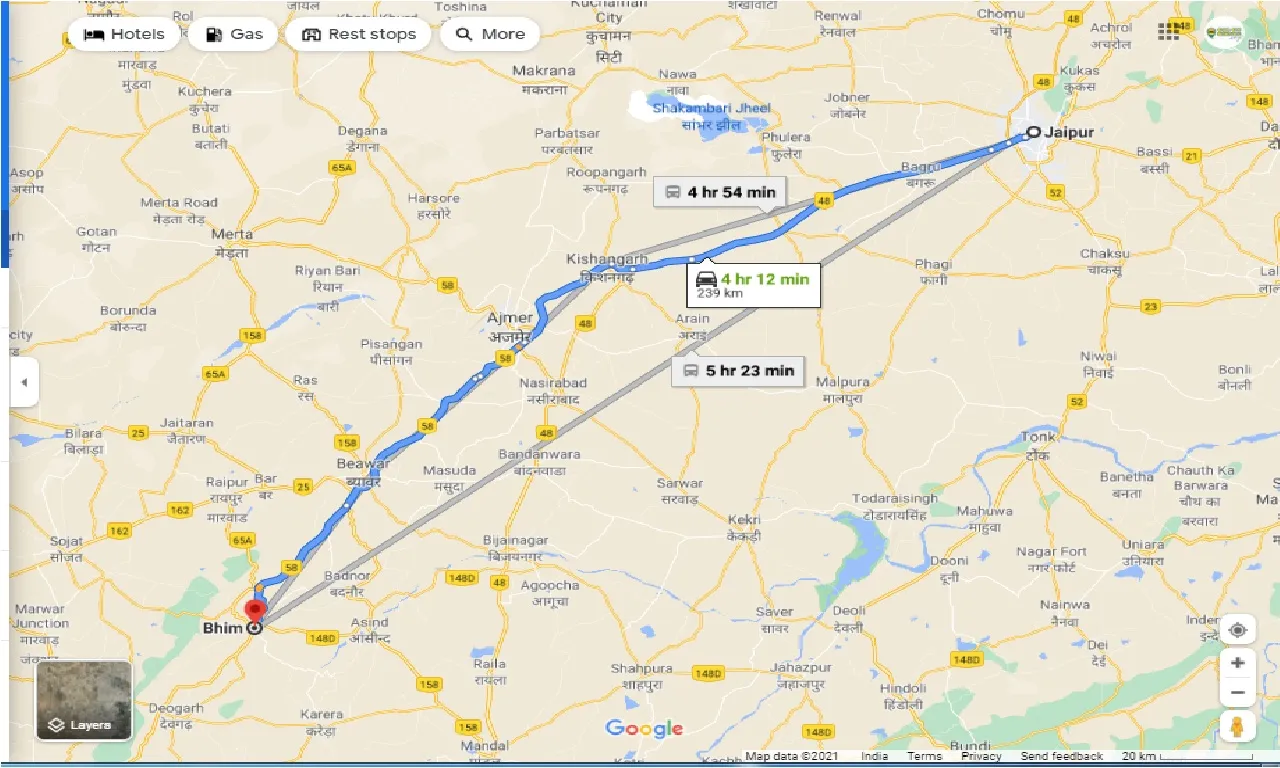 jaipur-to-bhim-round-trip