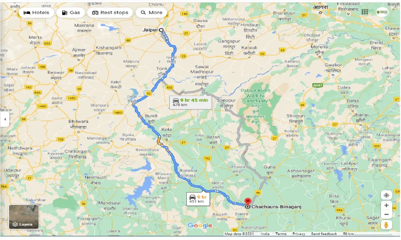 jaipur-to-chachaura-binaganj-one-way