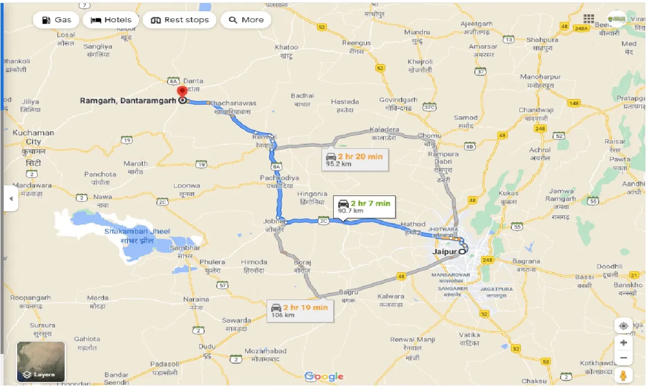 jaipur-to-danta-ramgarh-round-trip