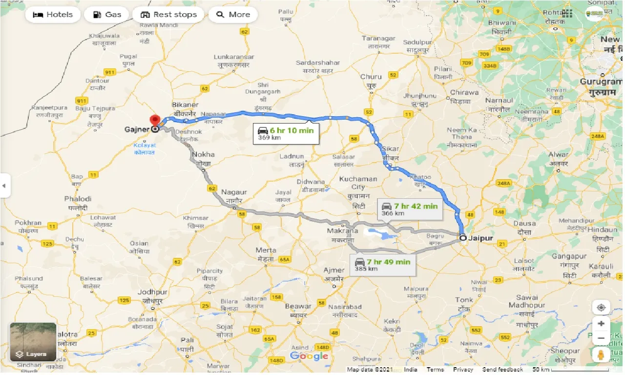 jaipur-to-gajner-round-trip