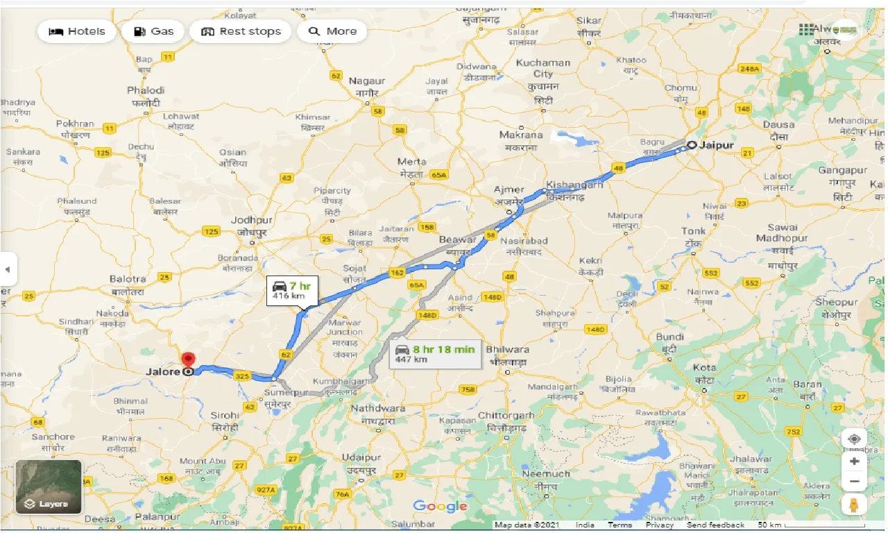 jaipur-to-jalore-round-trip