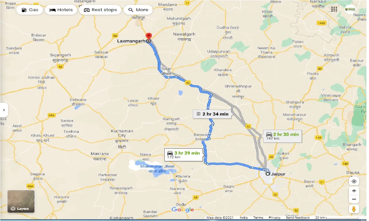 jaipur-to-lachhmangarh-round-trip