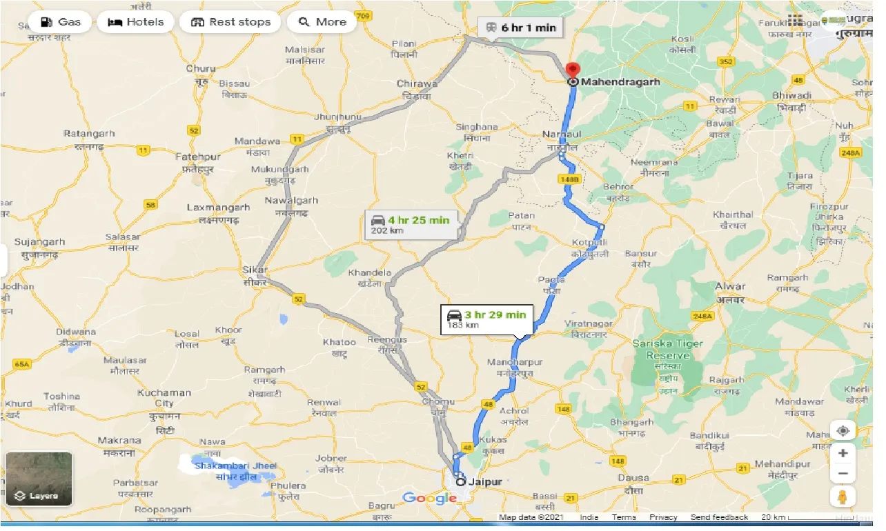 jaipur-to-mahendragarh-haryana-one-way