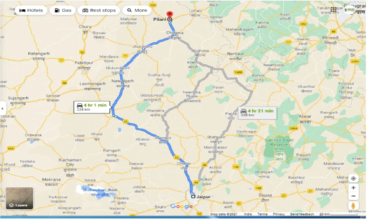 jaipur-to-pilani-round-trip